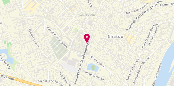 Plan de Nath's, 61 Boulevard de la République, 78400 Chatou