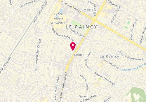 Plan de Luis Kramer, Le
95 avenue de la Résistance, 93340 Le Raincy