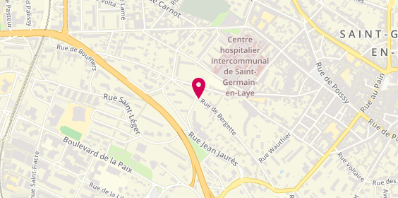 Plan de Garcia Sévérino, 33 Rue Bergette, 78100 Saint-Germain-en-Laye