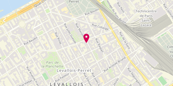 Plan de Itsic b, 43 Rue Marjolin, 92300 Levallois-Perret