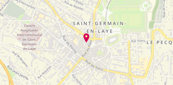 Plan de Franck Provost, 3 Rue Ducastel, 78100 Saint-Germain-en-Laye