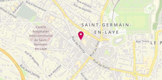 Plan de So Coiffure, 5 Rue de la Procession, 78100 Saint-Germain-en-Laye