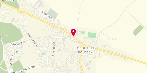 Plan de Léa Coiffure, 20 Route de Saint-André, 27750 La Couture-Boussey