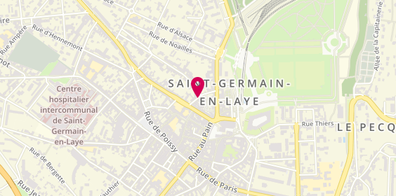 Plan de Luxury Fashion Hair, 6 Rue des Bucherons, 78100 Saint-Germain-en-Laye