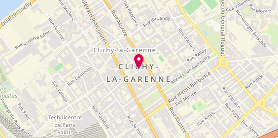 Plan de Saint Karl, 15 Rue Charles et René Auffray, 92110 Clichy