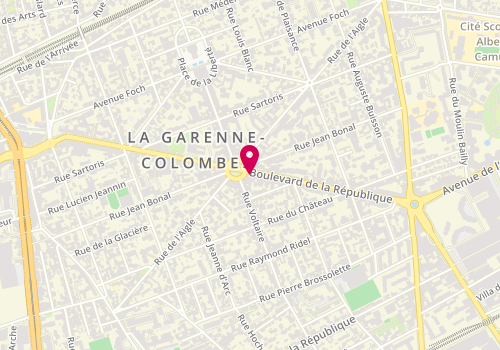Plan de Saint Algue, 31 Boulevard de la République, 92250 La Garenne-Colombes