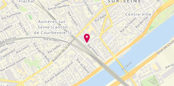 Plan de Eric Stipa, 2 Rue Denis Papin, 92600 Asnières-sur-Seine