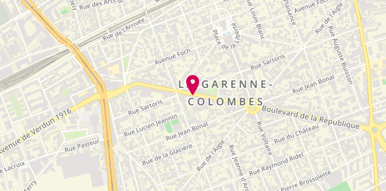 Plan de Vitalys, 2 Avenue Joffre, 92250 La Garenne-Colombes