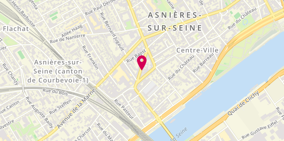 Plan de Asnières Coiffure, 46 grande Rue Charles de Gaulle, 92600 Asnières-sur-Seine