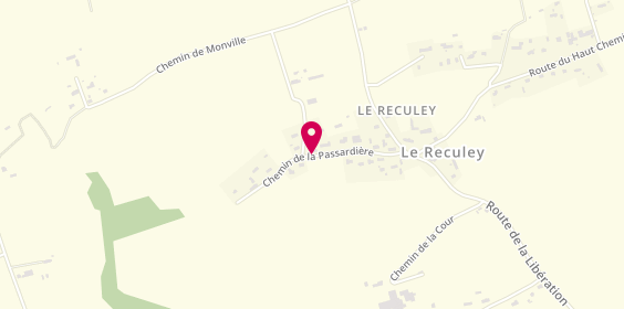 Plan de Lucie Gillette Coiffure, Le Reculey Chemin Passardiere, 14350 Souleuvre-en-Bocage