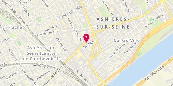 Plan de Gossip curl paris, 60 avenue de la Marne, 92600 Asnières-sur-Seine