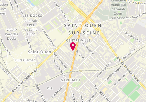 Plan de Wafa, 34 avenue Gabriel Péri, 93400 Saint-Ouen-sur-Seine