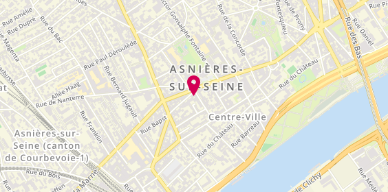 Plan de Camille Albane - Coiffeur Asnieres-sur-Seine, 36 Rue Bapst, 92600 Asnières-sur-Seine