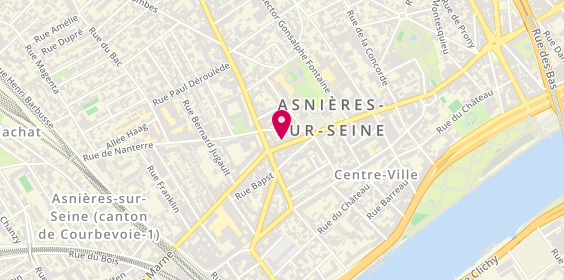 Plan de Inovation Coiffure, 97 avenue de la Marne, 92600 Asnières-sur-Seine