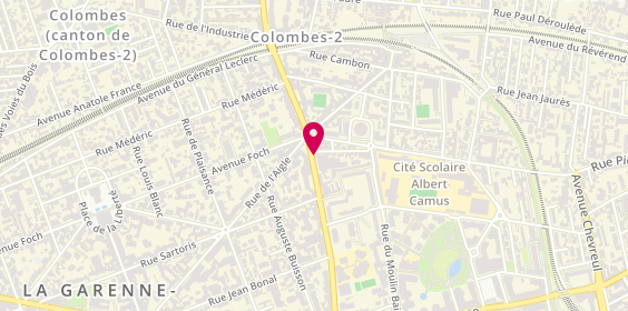 Plan de Coiffure & Création By Radé, 45 avenue du Général de Gaulle, 92250 La Garenne-Colombes