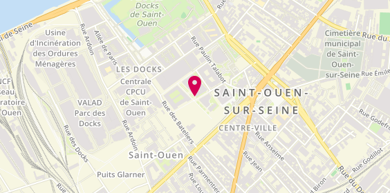 Plan de Barber Worth, 14 Rue Simone Veil, 93400 Saint-Ouen-sur-Seine