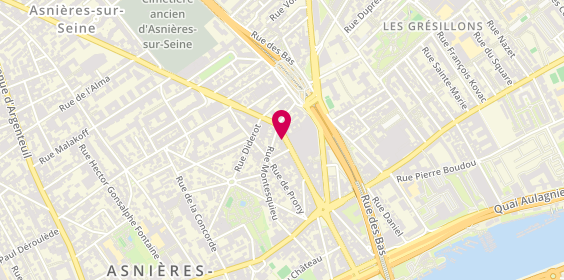 Plan de Msf, 61 Boulevard Voltaire, 92600 Asnières-sur-Seine