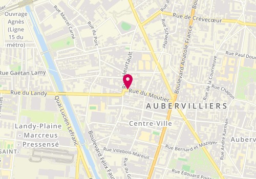 Plan de Style Coiffure, 76 Rue du Moutier, 93300 Aubervilliers