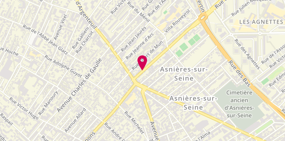 Plan de Atelier Beleza, 11 Rue Robert Dupont, 92600 Asnières-sur-Seine