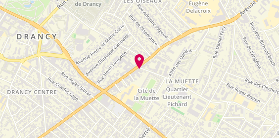 Plan de Mavi Coiffure, 2 Rue Auguste Blanqui, 93700 Drancy