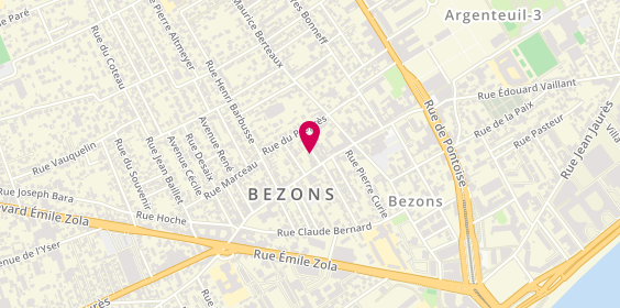 Plan de Bikam, 16 Rue de Montesson, 95870 Bezons