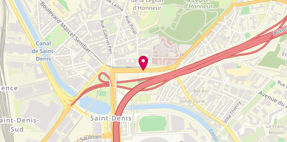 Plan de Residen'S Coiffure, 35 Boulevard Carnot, 93200 Saint-Denis