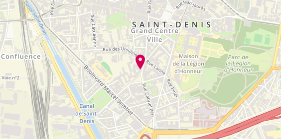 Plan de Magnefik Beauty, 31 Rue Gabriel Péri, 93200 Saint-Denis