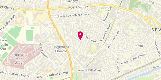 Plan de Madialee Paris, 47 Boulevard Lucien Gelot, 93270 Sevran