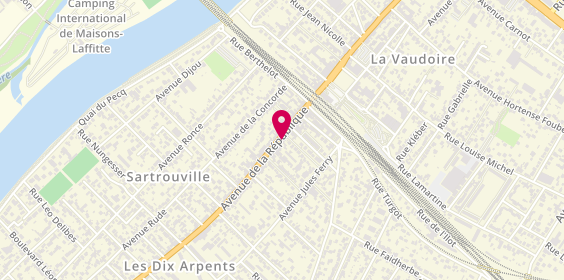 Plan de Attrac'tifs, 19 avenue de la République, 78500 Sartrouville