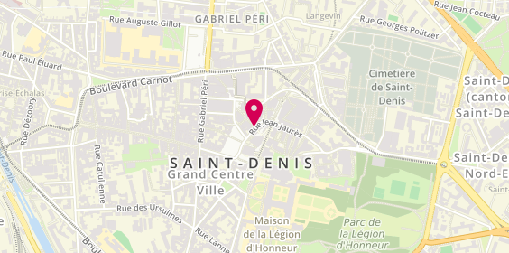 Plan de Onyesha Coiffure Fr, Pass. De l'Ancienne Tannerie, 93200 Saint-Denis