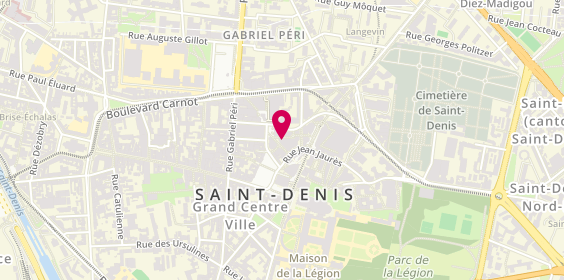 Plan de Kanellia, 12 passage du Saulger, 93200 Saint-Denis