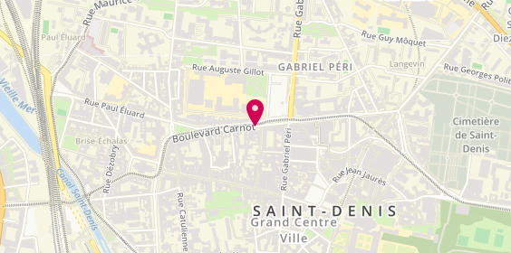 Plan de Mixte, 13 Boulevard Carnot, 93200 Saint-Denis