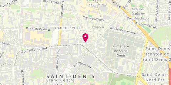Plan de Ak, 23 Boulevard Felix Faure, 93200 Saint-Denis