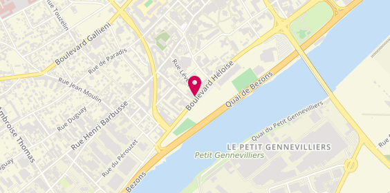 Plan de Dania Coiffure, 82 Boulevard Heloise, 95100 Argenteuil