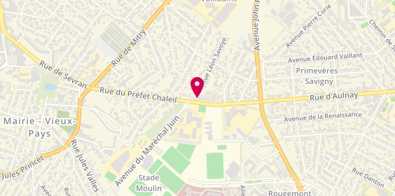 Plan de K.lystar, 59 Rue du Préfet Chaleil, 93600 Aulnay-sous-Bois