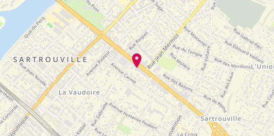 Plan de Antony Coiffeur Visagiste, 96 avenue Maurice Berteaux, 78500 Sartrouville