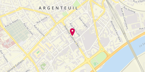 Plan de Look Coiffure, 40 Avenue Gabriel Peri, 95100 Argenteuil