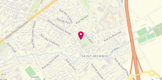 Plan de Passage Bleu, 10 Avenue Mercuria Zone Aménagement Mercuria, 51470 Saint-Memmie