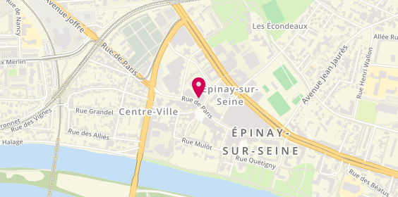 Plan de Coup et Coiff, 44 Rue de Paris, 93800 Épinay-sur-Seine