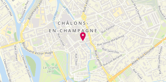 Plan de Zaluski's, 11 Rue Croix des Teinturiers, 51000 Châlons-en-Champagne