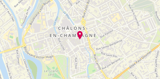 Plan de Salon Gantelet, 4 Rue Gambetta, 51000 Châlons-en-Champagne