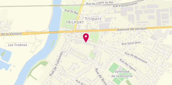 Plan de Alexandrine Coiffure, 52 Rue de Montceaux, 77470 Trilport