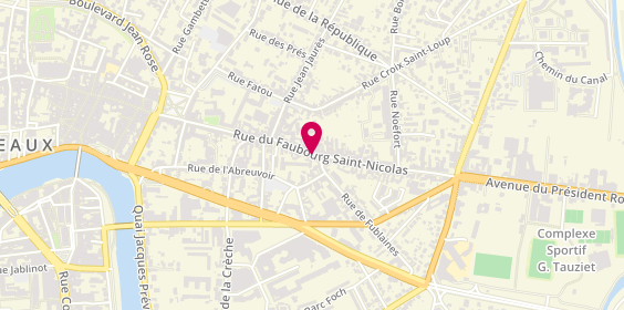 Plan de Barber Shop, 78 Rue Faubourg Saint-Nicolas, 77100 Meaux