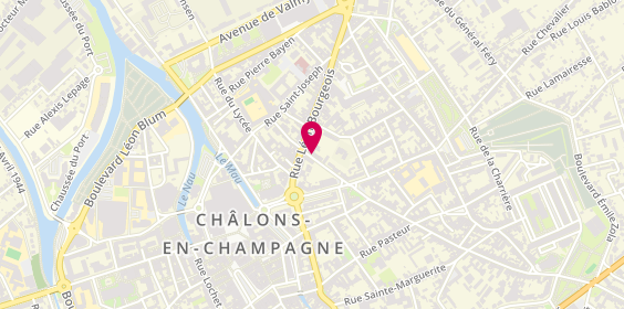 Plan de STRAUSS Freddy, 7 Rue Joseph Servas, 51000 Châlons-en-Champagne