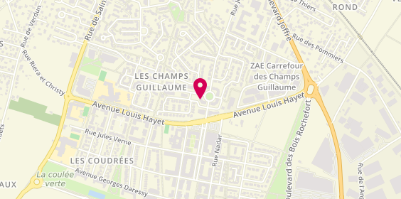 Plan de MAISONNEUVE Sophie, 8 Square Rodin, 95240 Cormeilles-en-Parisis