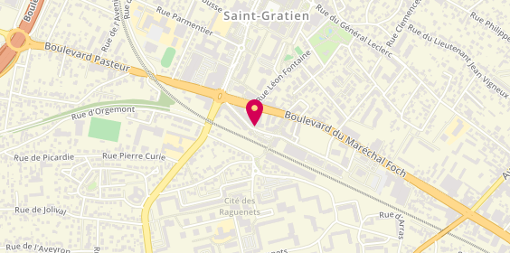 Plan de Af Beauty Center, 23 Boulevard de la Gare, 95210 Saint-Gratien
