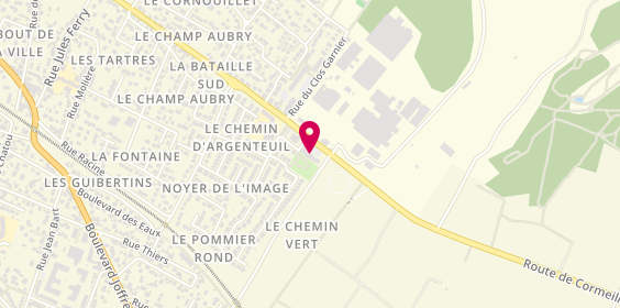 Plan de Elise Coiffure A Domicile, 38 Rue Noyer de l'Image, 95240 Cormeilles-en-Parisis