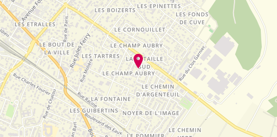 Plan de Vanessa Coiff, 15 Rue du Champ Aubry, 95240 Cormeilles-en-Parisis