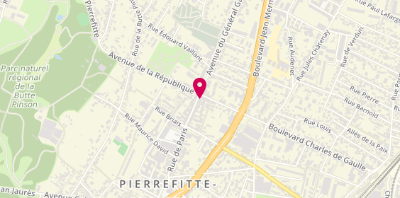Plan de Ikizler, 68 Rue de Paris, 93380 Pierrefitte-sur-Seine