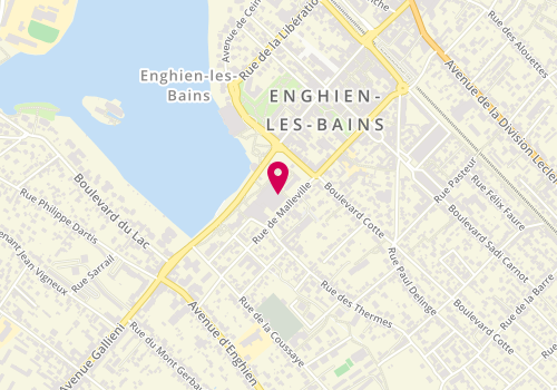 Plan de LE BARBIER d'ENGHIEN by Notorious, 87 Rue du Général de Gaulle, 95880 Enghien-les-Bains